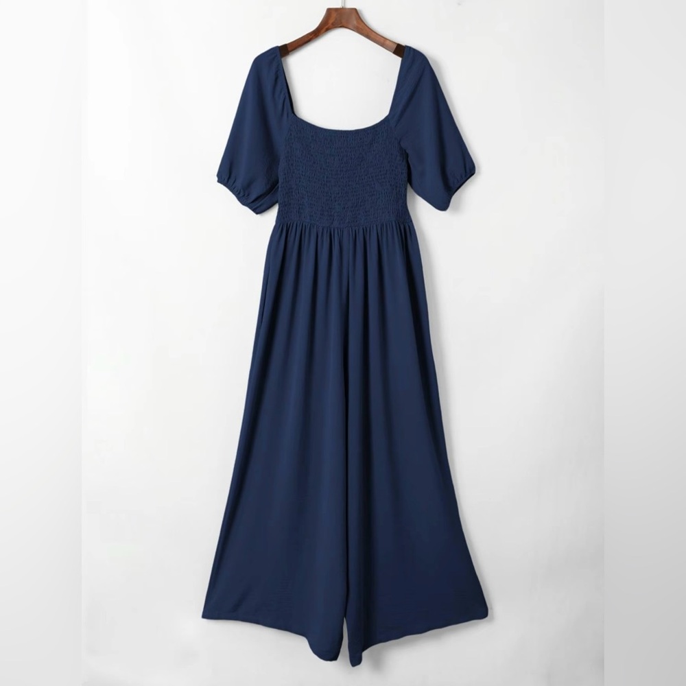 Elegant Navy Jumpsuit